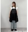 【新色追加/ユニセックス】オーバーダイタックデニムワイドパンツ