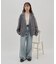 【umm.】サイドレースデニムワイドパンツ《サイズ展開あり》