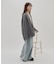 【umm.】サイドレースデニムワイドパンツ《サイズ展開あり》