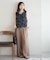 とろみ2タックワイドパンツ《WEB限定カラーあり》