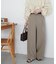 とろみ2タックワイドパンツ《WEB限定カラーあり》