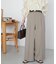 とろみ2タックワイドパンツ《WEB限定カラーあり》