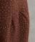 ドット柄裾ティアードパンツ