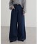 ライトオンスワイドデニムパンツ