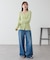 ピコ刺繍リブカーディガン