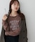 強撚シアーロゴTシャツ