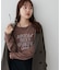 強撚シアーロゴTシャツ