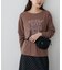 強撚シアーロゴTシャツ
