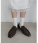 【驚きの柔らかさ◎】ギャザーローファー《商品動画あり》