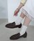 【驚きの柔らかさ◎】ギャザーローファー《商品動画あり》