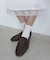 【驚きの柔らかさ◎】ギャザーローファー《商品動画あり》