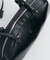 【ペットボトル＆傘が入る！】ヌバック調ロングハンドルボストンバッグ