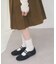 【umm.】ウエストポーチ付きプリーツスカート