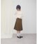 【umm.】ウエストポーチ付きプリーツスカート
