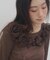 【umm.】ニュアンスローズプルオーバー