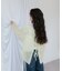 【umm.】前リボンモヘアライクルーズニット