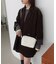 【必需品がしっかり入る◎】メッシュ編みシュリンクショルダーバッグ