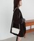 【必需品がしっかり入る◎】メッシュ編みシュリンクショルダーバッグ