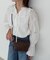 【必需品がしっかり入る◎】メッシュ編みシュリンクショルダーバッグ