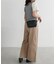 【必需品がしっかり入る◎】メッシュ編みシュリンクショルダーバッグ