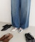 【S～XL展開】ポインテッドクロスストラップシューズ