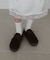 【1秒で履ける！！】モカシンサボシューズ