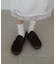 【1秒で履ける！！】モカシンサボシューズ