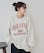 【Enlude】ヒビワレカレッジロゴスウェット《WEB限定カラーあり》