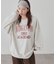【Enlude】ヒビワレカレッジロゴスウェット《WEB限定カラーあり》