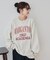 【Enlude】ヒビワレカレッジロゴスウェット《WEB限定カラーあり》