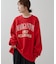 【Enlude】ヒビワレカレッジロゴスウェット《WEB限定カラーあり》
