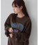 【Enlude】ヒビワレカレッジロゴスウェット《WEB限定カラーあり》