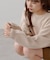 【Enlude】コットンスムーススウェットライクニット《ユニセックス》