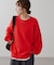 【Enlude】コットンスムーススウェットライクニット《ユニセックス》