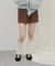【umm.】コーデュロイショートパンツ