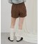 【umm.】コーデュロイショートパンツ