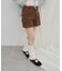 【umm.】コーデュロイショートパンツ