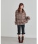 【Enlude】ネルチェック開襟シャツ《ユニセックス》