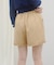 【umm.】裾フリルショートパンツ