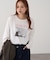 モノクロフォトロゴTシャツ