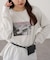 モノクロフォトロゴTシャツ