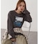 モノクロフォトロゴTシャツ