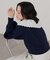 コットンレース使い衿フリルニット《WEB限定カラーあり》