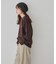 【Enlude】サガラ刺繍スウェットライクニット《ユニセックス》