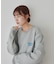 【Enlude】サガラ刺繍スウェットライクニット《ユニセックス》