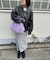 ロングファー2WAYショルダーバッグ