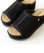 【MINNETONKA ミネトンカ】 スエード厚底サンダル PAISLEE