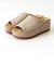 【MINNETONKA ミネトンカ】 スエード厚底サンダル PAISLEE
