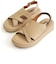 【BUENO SHOES ブエノシューズ】 クロスデザインサンダル 【A2605】トルコ製 コンフォートサンダル つっかけ