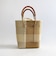 【WOVEN ウーヴン】プティトート　メキシコ製 メルカドバッグ かごバッグ レザーハンドル